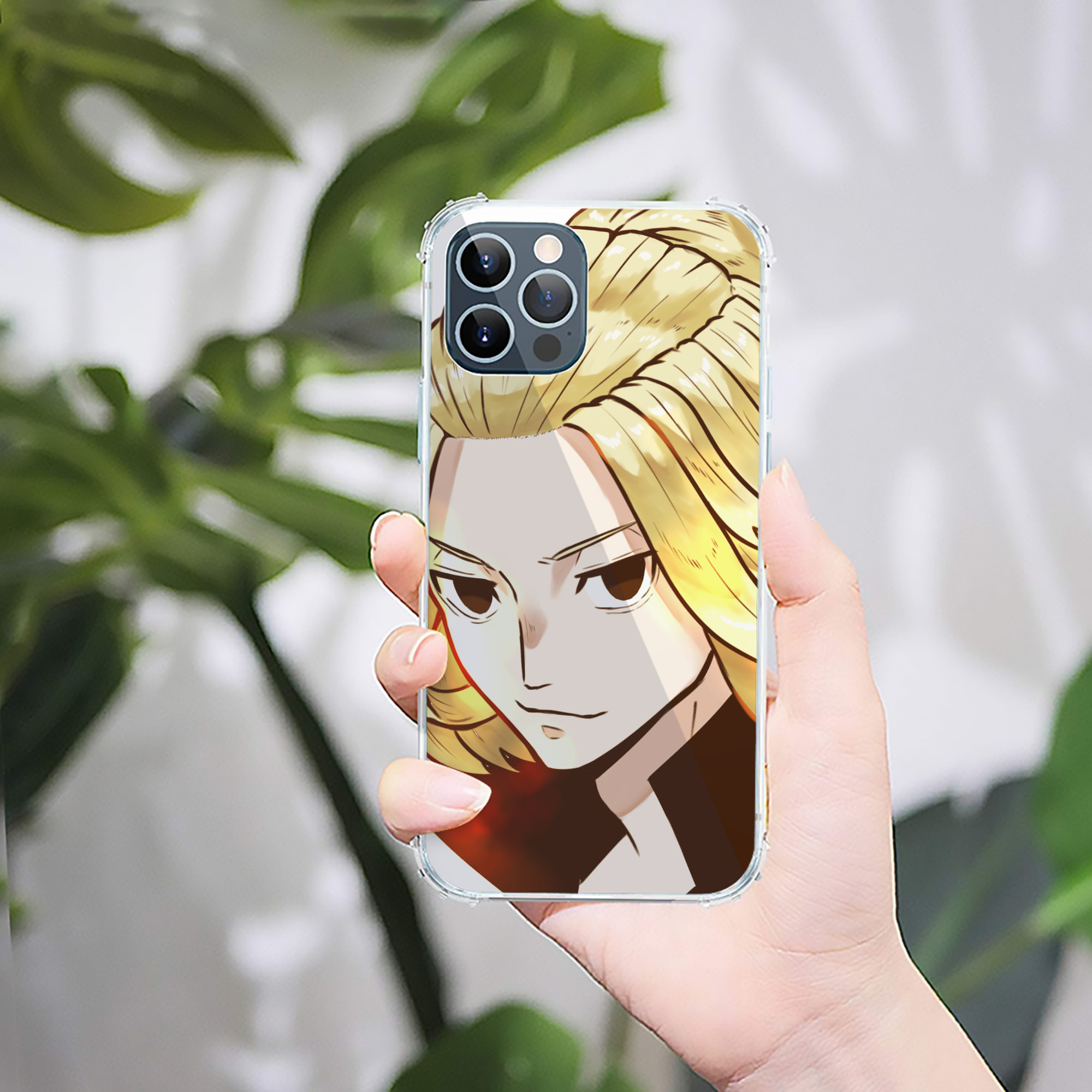 （画像用） 東京リベンジャーズ Tokyo Revengers 【iPhone 12シリーズ対応】透明スマホケース（クリアソフトケース）